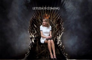 Letizia is coming